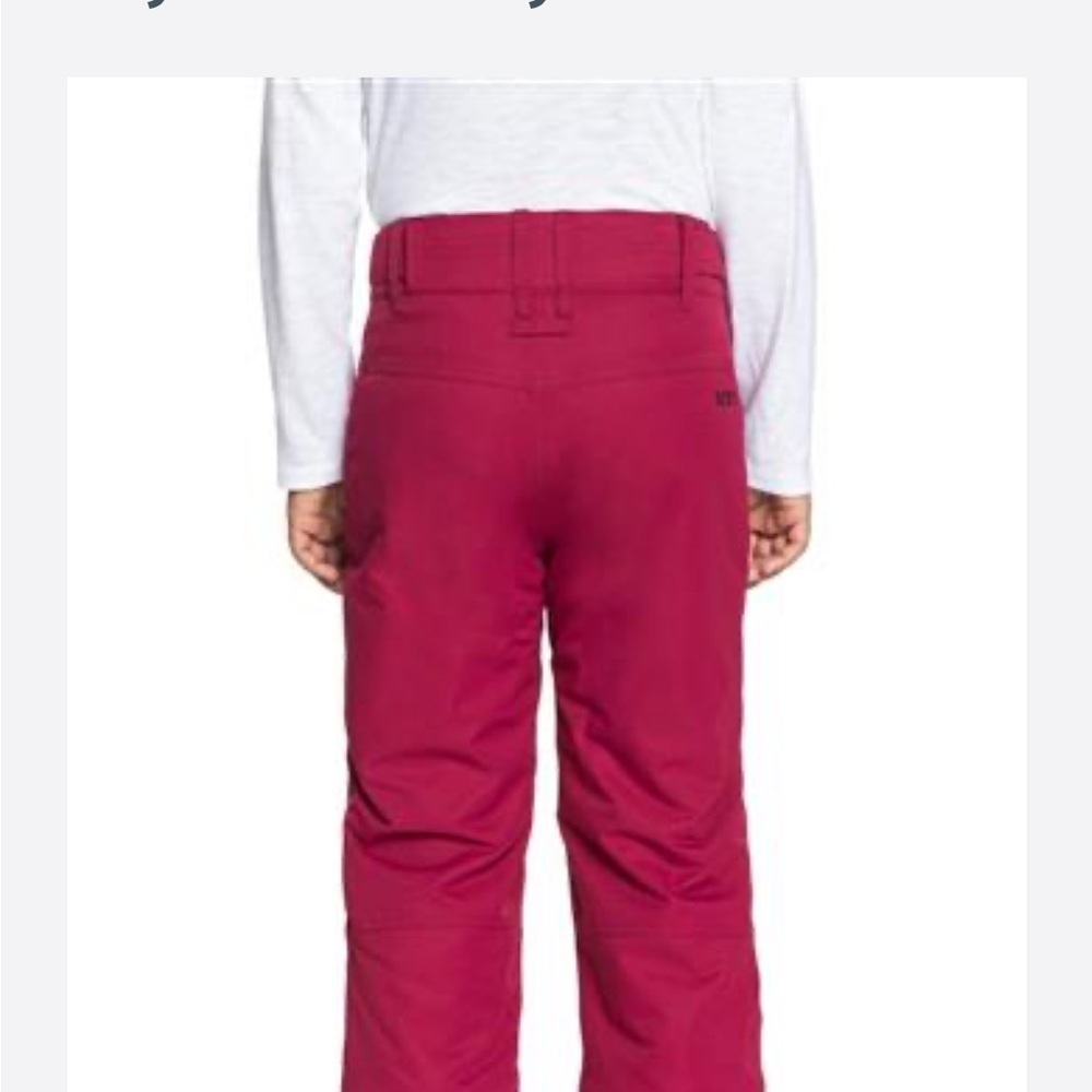 Roxy Girls' Backyard Snow Pants-size small - Picture 2 of 7